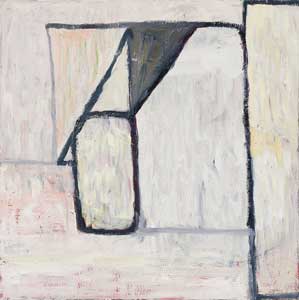 There, Oil on Canvas, 24"x24" 2010
