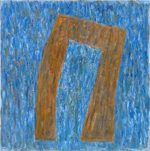 Post and Lintel, o/c, 24"x24" 2013