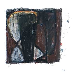 Oil Pastel and Graphite on Paper, 6"x7", 2008