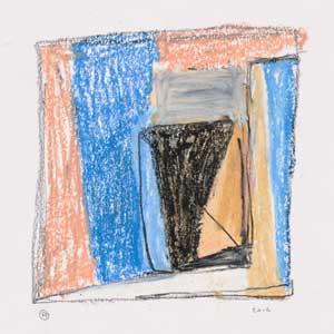 Oil Pastel on Paper 7"x7" 2012