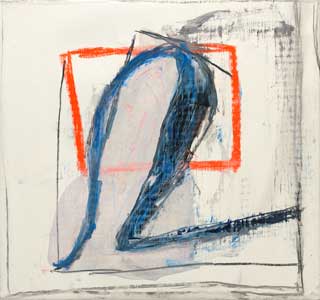 Oil Pastel on Canvas, 12"x12" 2012
