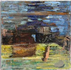 Dock, o/c, 24"x24" 2012