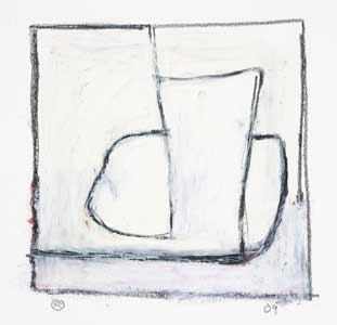 Oil Pastel and Graphite on Paper, 6"x7" 2009