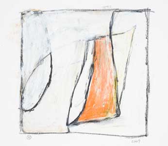 Oil Pastel and Graphite on Paper, 6"x7" 2008