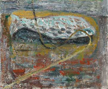 Hooked Fish, Oil on Canvas, 20"x24", 2010