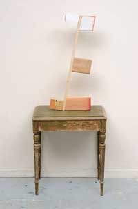 17 for Sarah, Wood Primer & Acrylic, 2013