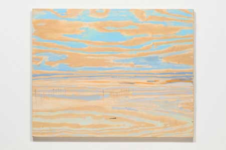 Enhansed Landscape, Oil on Plywood 24"x30" 2013